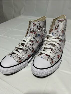 NEW Converse Chuck Taylor All Star Tattoos High-Top Sneaker Size Men 9